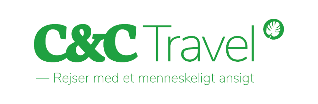 C&C Travel, logo, 2024, rejsetilbud, rejser